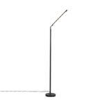 Modern floor lamp black incl. LED with touch dimmer - Berdien