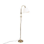Smart classic floor lamp bronze with white incl. Wifi A60 - Ashley