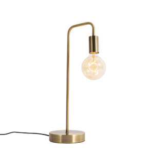 Modern table lamp bronze - Facil