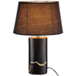 Allston Ceramics Table Lamp In Black